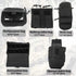 YAKEDA 5 in 1 Duty Belts, Tactical Utility Belt with Pouches for Law Enforcement