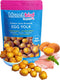 Munchbird Dehydrated Chicken Jerky Wrapped Egg Yolk Dog Treats, high-Protein Dog Food