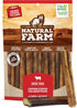 Natural Farm Bully Sticks Stuffed Collagen Sticks for Dogs, 4-5 Inch, 10-Pack, Rawhide-Free, Long Lasting Chews