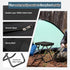 KOKSRY Backpacking 13.5 Camping Stool, Portable Folding Stool, Aluminum Ultralight Stool Suitable for Outdoor Gardening