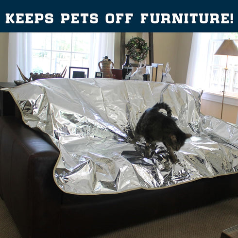 Pet Repellent Mat, Non Electric Cat & Dog Deterrent to Keep Pets Off Furniture