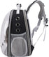 Expandable Cat Backpack Carrier Bubble, Airline Approved Pet Carrier Backpack for Large Cats and Small Dogs up to 20 lbs