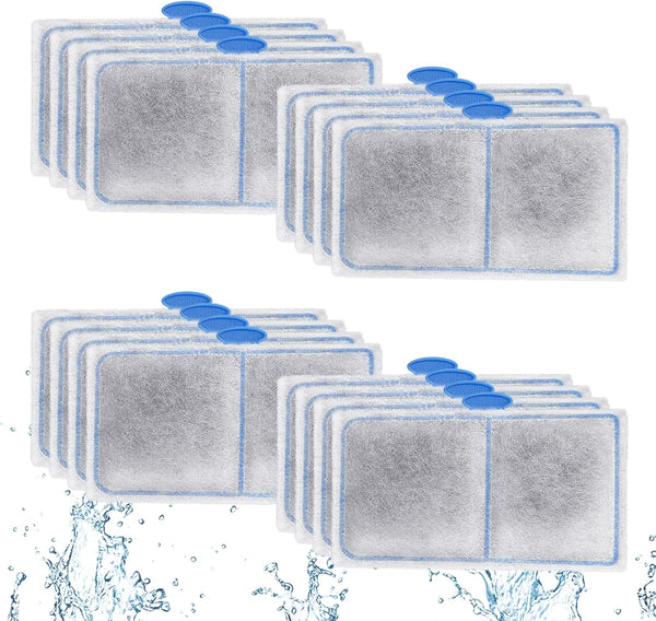 driamor 16 Pack Thickened Filter Cartridges for Top Fin EF-S Element and BF5 BETTAFLO Filter, Zeolite