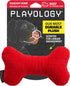 Playology Dog Toys | Plush Squeaky Bone Chew Toy for Dogs |