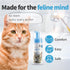 Mooncat Waterless Cat Shampoo, 100% Licking Safe No Rinse Dry Bath Foam for Cats