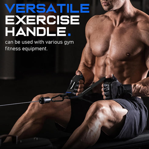 Gym Exercise Handles, Replacement Handle Attachments for Cable Machine Pulleys, Resistance Band and Strength Trainer,