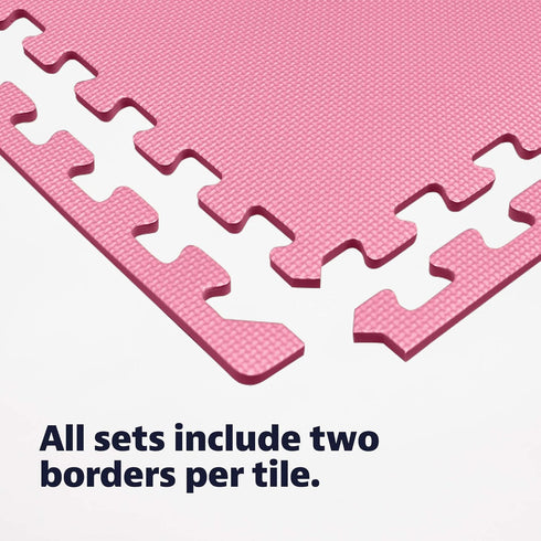 1/2 Inch 24 24 24 (6 We Sell Mats Thickness Multipurpose EVA Foam Floor Tiles, Interlocking Floor Mat for Indoor Gym