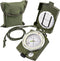 Hiking Compass for Survival, Waterproof Durable Pocket-Sized Tactical Compass with Lanyard & Pouch for Navigation