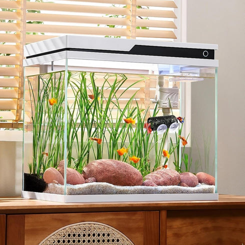 Generic Hammock 10x4.2cm Betta Fish Tunnel - Shrimp Cave Decoration | Aquarium Hiding Place | Suction Cups, Safe Hollow