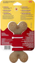 Hartz New Chompathon Gripper Bone Dog Chew Toy - Double Layered Flavored with Chicken & Bacon for Aggressive Chewers