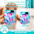 (3 Pack) Leekalos Reusable Washable Dog Diapers Female - Highly Absorbent Doggie Diapers - Size Adjustable Puppy Diaper