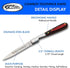 SZCO Supplies 212071-CB Cowboy Toothpick Knife, silver,brown by SZCO Supplies