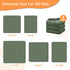 3 Packs 63'' 63'', Bunlitent Extra Large Washable Pee Pads for Dogs x Non-Slip Waterproof Whelping Pads, Fast Absorbent
