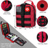 LUXMOM Survival Kit and First Aid Kit - 142Pcs Professional Gear with Molle Pouch for Men Camping