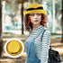 Women's Straw Hat, Sun Hat, Fedora Beach Hat, Bonnet for Men, Fitted Straw Hats