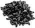 100pcs Black Cat Nail Caps - Kitten Nail Caps with Adhesives and Applicators, Large Pet Tips