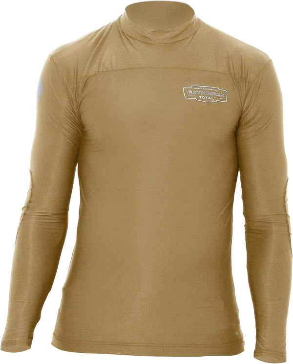 RYNOSKIN TOTAL Unisex Tan Base Layer Lightweight Breathable Bite & UV Protection for Hunting, Fishing, Camping