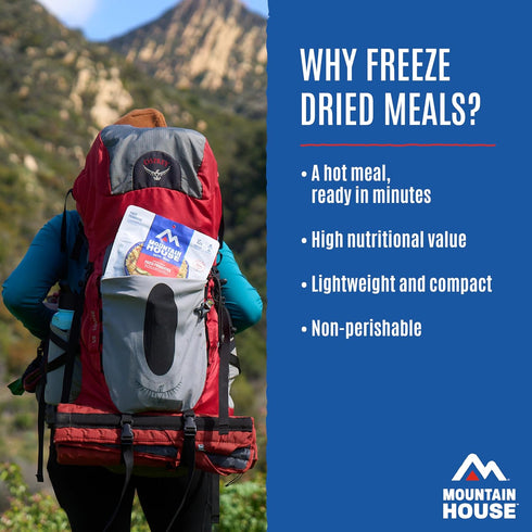 #10 7 Mountain House Spaghetti with Beef Marinara Can | Freeze Dried Survival & Emergency Food | Servings