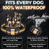 Dog Shock Collar with Remote, 4-Mile Range, 124 Training Levels, Waterproof Rechargeable, Beep Vibration Shock,