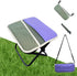 KCTXIPE Portable Stool with Shoulder Strap-Pocket Chair for Mountaineering,Picnic,Hiking and Fishing,Handbag Style Bi-Color