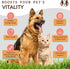 Natural Dog Company Pure Wild Alaskan Salmon Oil - 8oz Skin & Coat Supplement for Dogs, Omega 3 Fish Oil