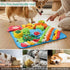 15.4 15.4'' ORIA Snuffle Mat for Dogs, x Slow Feeder Mat for Mental Stimulation, Foraging Training & Anxiety Relief