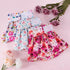 3 Pack QBD03L CuteBone Female Dog Diapers with Skirts Reusable Puppy Dresses Pants for Heat Cycle Period