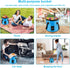 WADEO Portable Camping Shower, Outdoor Electric Rechargeable Pump with 20L Collapsible Bucket