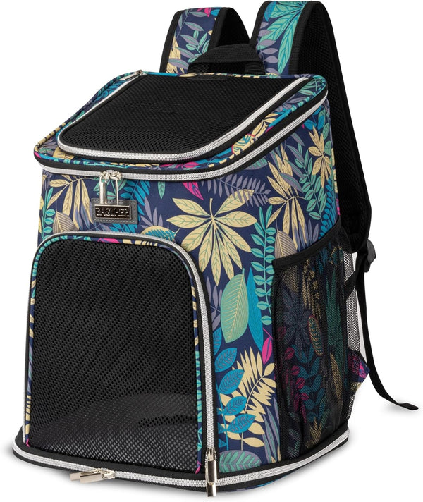 BAGLHER Cat Backpack Carrier, Mesh Pet Cat Carrier for Medium Small Dog