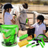 9 Set Cunhill Pcs Horse Grooming Kit Tack Room Supplies with Tote Bag, Oval Massage Curry, Hard and Soft Brush, Hoof