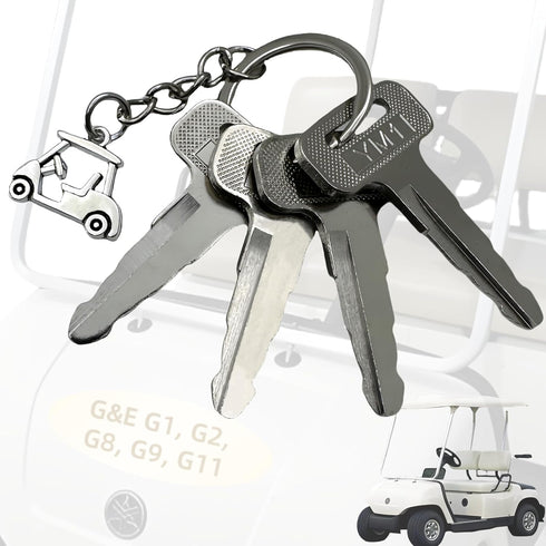 Yamaha Ignition Keys for Golf Carts, Replacement Keys for Yamaha G&E G1, G2, G8, G9, G11 Drive Gas & Electric (4PCS)