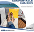 Flowt Boat Seat Cushion and Throw Cushion for Boat Safety USCG Approved Type IV, Life Cushion for Boat, Durable