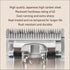 Detachable Blade - Size 4F Blades 3/8", Extra Durable Japanese Steel, Compatible with Most Andis, Oster, Wahl A5