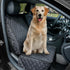 PETICON Waterproof Front Seat Car Cover, Full Protection Dog Car Seat Cover with Side Flaps, Nonslip Scratchproof Front