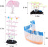 Glowing Fish Tank Decorations, 4 pcs Glow Aquarium Decoration Plants Kit with Sea Anemone Coral Ornaments