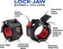 Lock-Jaw PRO 2 AXLE Collar for Specialty Bars - 1.9"