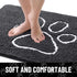 smiry Absorbent Dog Door Mat for Muddy Paws, Non-Slip Washable Chenille Mat, Quick Dry Indoor Entry Mat (47x32 Inches,