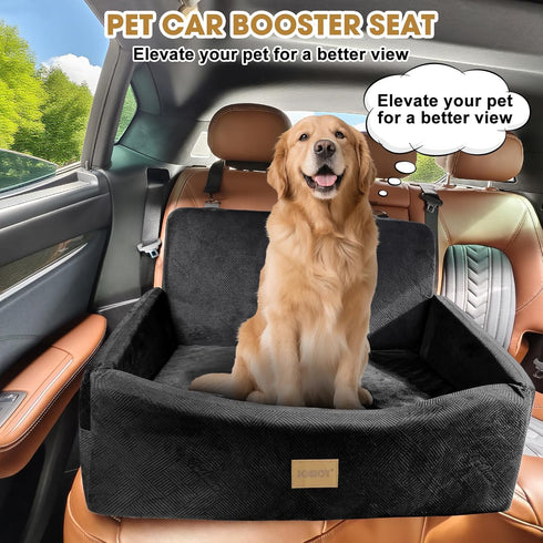 55 lbs, 2 2 JOEJOY Dog Car Seat for Large Medium Sized Dogs Under Dog Booster Seat for Small Dogs with Detachable