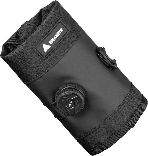 Granite Quiver Tool Roll Bag for Gravel, Road, Mountain Bike, Roll Up Tool Bag with Dial Lock-In System