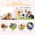 Pet Grooming Glove, Gentle Deshedding Brush Glove, Enhanced Five Finger Design for Dog & Cat with Long & Short Fur