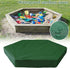 GZLMMY 2(L*W):180*150cm/71*59inch) Hexagonal Sandbox Cover with drawstring,waterproof Oxford cloth protective cover