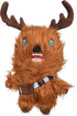 Star Wars for Pets Chewbacca Reindeer Squeaky Dog Toy, Soft Plush Holiday Toy, Small Dog Toy 6 Inch