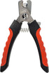 Franklin Sports Professional Grade Dog & Cat Nail Clippers with Safety Guard, Stainless Steel Grooming Tool