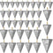 36 Pcs Pyramid Fishing Weights Sinkers Saltwater Pyramid Sinkers Rig Fishing Weights