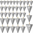36 Pcs Pyramid Fishing Weights Sinkers Saltwater Pyramid Sinkers Rig Fishing Weights