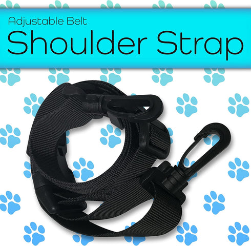 H&H Pets Dog Treat Pouch with Shoulder Strap, Waste Bag Dispenser, Training Accessories