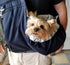 OrgMemory Pet Sling Carrier, Adjustable Dog Sling, Small Dog Cat Outdoor Shoulder Pet Carrier (Heart Shaped)