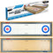 GoSports Shuffleboard and Curling 2 in 1 Board Games - Classic Tabletop or Giant Size