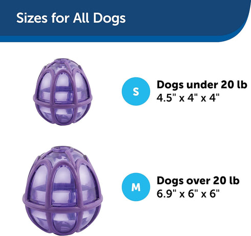 PetSafe Busy Buddy Kibble Nibble Dog Toy - Treat and Food Dispenser - Small Slow Feeder