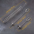 3 Pieces Stainless Steel Bird Food Holder, Parrot Hanging Vegetable Fruit Feeder with 2 Small and Large Fruit Forks